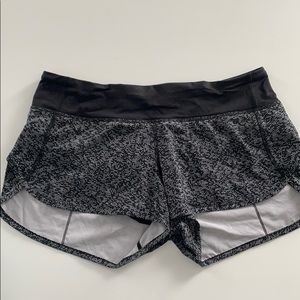 Lululemon run speed shorts size 6